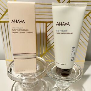 ✨AHAVA Time to Clear Purifying Mud Mask | Full Size 3.4 oz | New in Box ✨